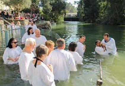 Baptism in the Jordan River